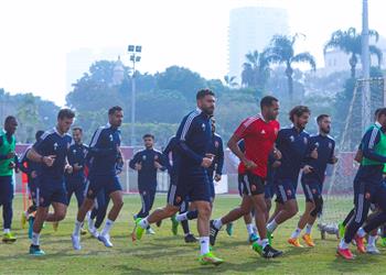 مران الأهلي الترحيب بـ مروان عطية وتدريبات بدنية استعداد ا لـ المصري