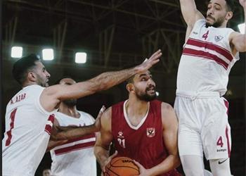 موعد والقنوات الناقلة لمباراة الأهلي والزمالك اليوم في دوري سوبر السلة