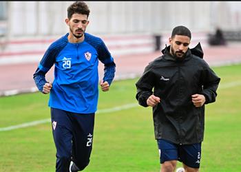 مران الزمالك تدريبات بدنية لـ فتوح وعبد الله جمعة ومشاركة نداي استعداد ا لـ بيراميدز