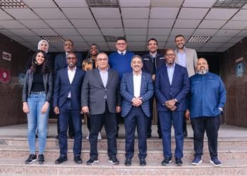 وفد NBA Africa يزور مقر الاتحاد المصري لكرة السلة