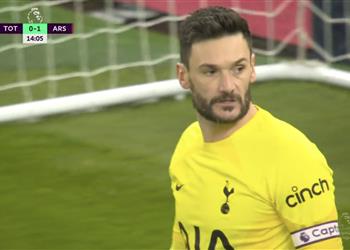 فيديو هوجو لوريس ي سجل هدف آرسنال الأول أمام توتنهام بالخطأ في مرماه