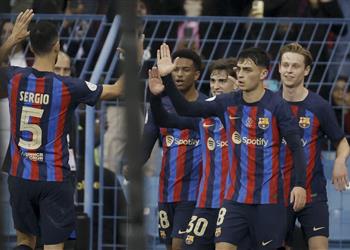 فيديو بيدري يسجل هدف برشلونة الثالث أمام ريال مدريد