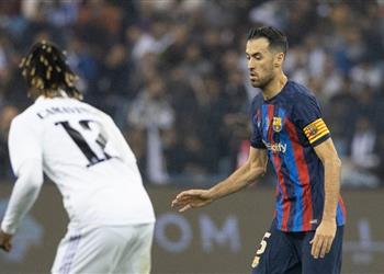 بوسكيتس اغتنمنا الفرصة أمام ريال مدريد وجافي مثل الحيوان