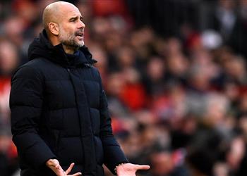 جوارديولا يوضح موقف ثنائي مانشستر سيتي من مواجهة توتنهام