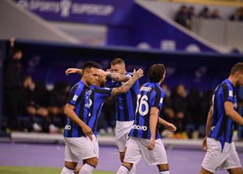 فيديو ديماركو يسجل هدف إنتر ميلان الأول أمام ميلان في السوبر الإيطالي