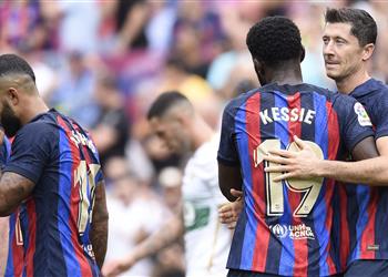 تشكيل برشلونة أمام سبتة في كأس ملك إسبانيا ليفاندوفسكي يقود الهجوم