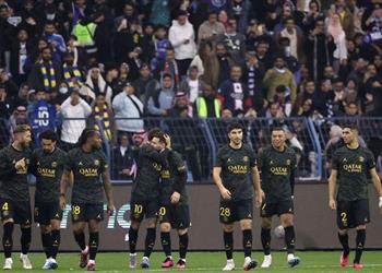 فيديو سيرجو راموس يسجل هدف باريس سان جيرمان الثالث في مرمى نجوم الهلال والنصر