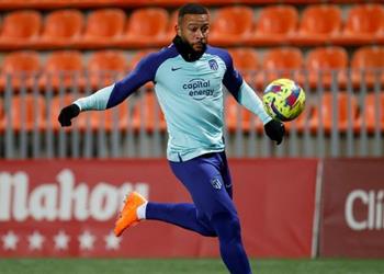 قبل الإعلان الرسمي ديباي يظهر في تدريبات أتلتيكو مدريد