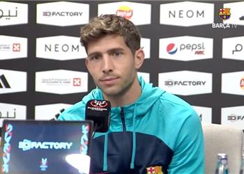 سيرجي روبرتو سعيد بمساعدة برشلونة أمام سبتة ولعبنا مباراة جيدة