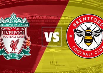 موعد والقناة الناقلة لمباراة ليفربول وبرينتفورد اليوم في الدوري الإنجليزي