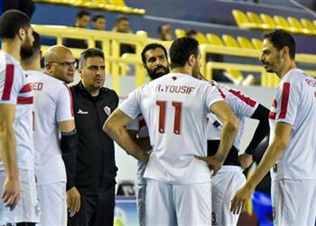 الزمالك يفوز على سبورتنج في دوري كرة الطائرة