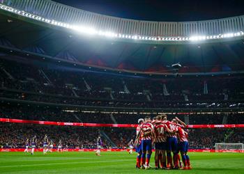 الظهور الأول لـ ديباي أتلتيكو مدريد يهزم بلد الوليد بثلاثية في الدوري الإسباني