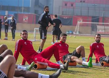 مران الأهلي انتظام السولية وسافيو وعلي معلول يخضع لـ برنامج علاجي