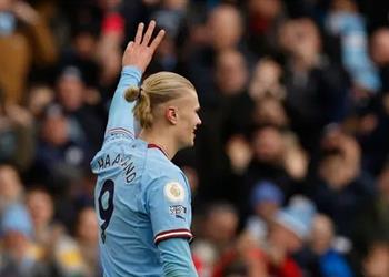 ترتيب هدافي الدوري الإنجليزي بعد هاتريك هالاند في مباراة مانشستر سيتي وولفرهامبتون
