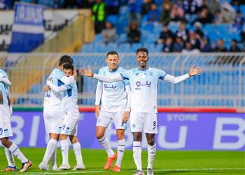 فيديو عبد الفتاح آدم يسجل هدف تعادل أبها أمام الهلال