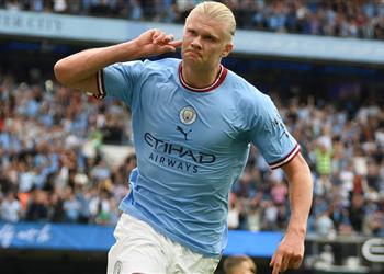 فيديو هاتريك هالاند يقود مانشستر سيتي لتخطي ولفرهامبتون ومطاردة آرسنال في الدوري الإنجليزي