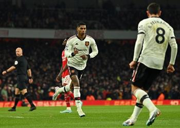 فيديو راشفورد يسجل هدف مانشستر يونايتد الأول أمام آرسنال