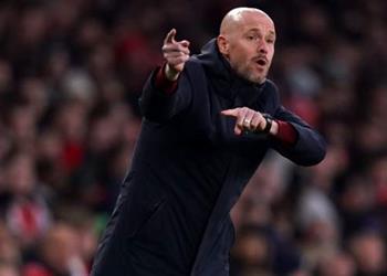 تين هاج ارتكبنا أخطاء غير مقبولة أمام آرسنال ومن الصعب تقبل الهزيمة