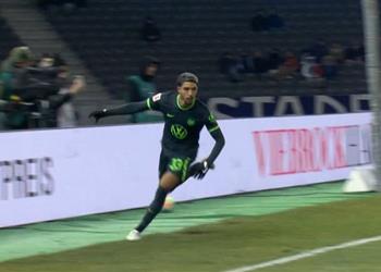 فيديو مرموش يسجل ويشارك في خماسية فولفسبورج أمام هيرتا برلين