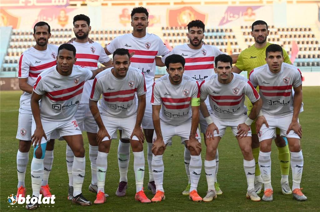 صور مباراة الزمالك وغزل المحلة في الدوري المصري
