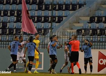 أحمد الشناوي يوضح مدى صحة هدفي غزل المحلة أمام الزمالك في الدوري