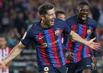 تشكيل برشلونة ضد ريال سوسيداد في كأس ملك إسبانيا ليفاندوفسكي يقود الهجوم