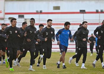 مران الزمالك أسامة نبيه يوجه رسائل هامة للاعبين وانتظام عبد الله جمعة وفتوح