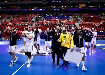 قائمة منتخب مصر لمباراة ألمانيا في كأس العالم لكرة اليد