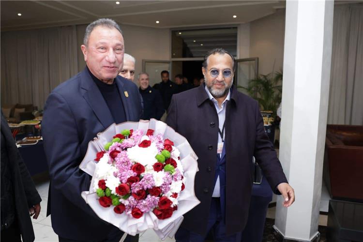 محمود الخطيب مع رئيس الاتحاد المغربي