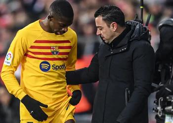 موندو توضح موقف ديمبلي النهائي من مباراة برشلونة ومانشستر يونايتد في الدوري الأوروبي