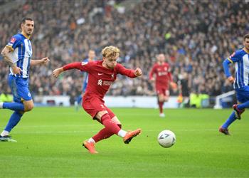 فيديو محمد صلاح يصنع وإليوت يسجل هدف ليفربول الأول أمام برايتون