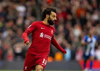 تعرف على تقييم محمد صلاح في مباراة ليفربول وبرايتون