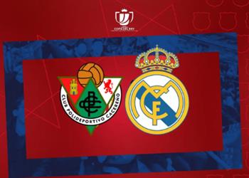 موعد والقناة الناقلة لمباراة ريال مدريد وكاسيرينو اليوم في كأس ملك إسبانيا