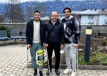 الأهلي يعلن موعد عودة مصطفى شوبير وأكرم توفيق إلى القاهرة