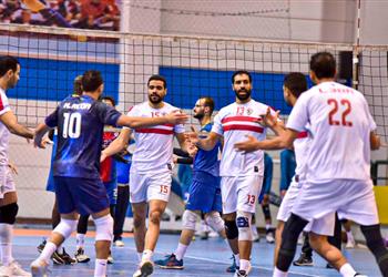 الزمالك يهزم بتروجت في دوري الطائرة