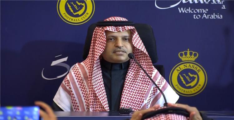 مسلي آل معمر رئيس نادي النصر السعودي