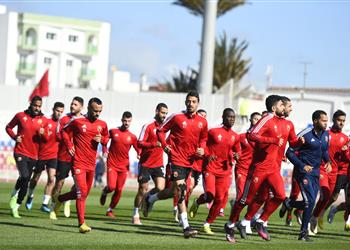 الأهلي يختتم مرانه استعداد ا لمواجهة أوكلاند سيتي في مونديال الأندية