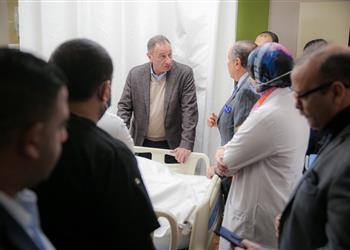 صور الخطيب يزور مشجع الاتحاد السكندري الم صاب