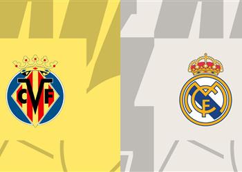 موعد والقنوات الناقلة لمباراة ريال مدريد وفياريال اليوم في الدوري الإسباني