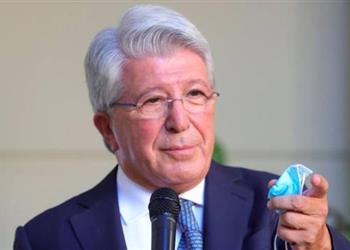 رئيس أتلتيكو مدريد يقلل من أهمية غياب ليفاندوفسكي ويرد على ارتباط جواو فيليكس بـ برشلونة