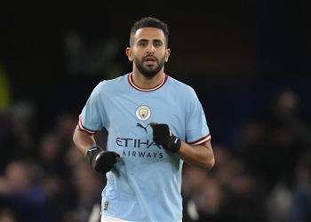 فيديو محرز يحقق رقمين بعد هدفه الرائع في مباراة مانشستر سيتي وتشيلسي