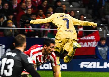 فيديو ديمبلي يقود برشلونة لفوز ثمين أمام أتلتيكو مدريد والتمسك بصدارة الليجا