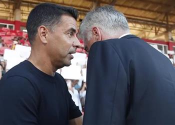 مدرب جيرونا أنشيلوتي طلب مني الصفح بسبب تصرف ناتشو غير المفهوم