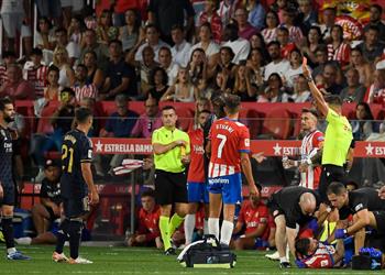 بعد تدخله العنيف ناتشو يوجه رسالة إلى مهاجم جيرونا