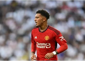 تقارير مانشستر يونايتد يفتح الباب أمام رحيل سانشو في يناير