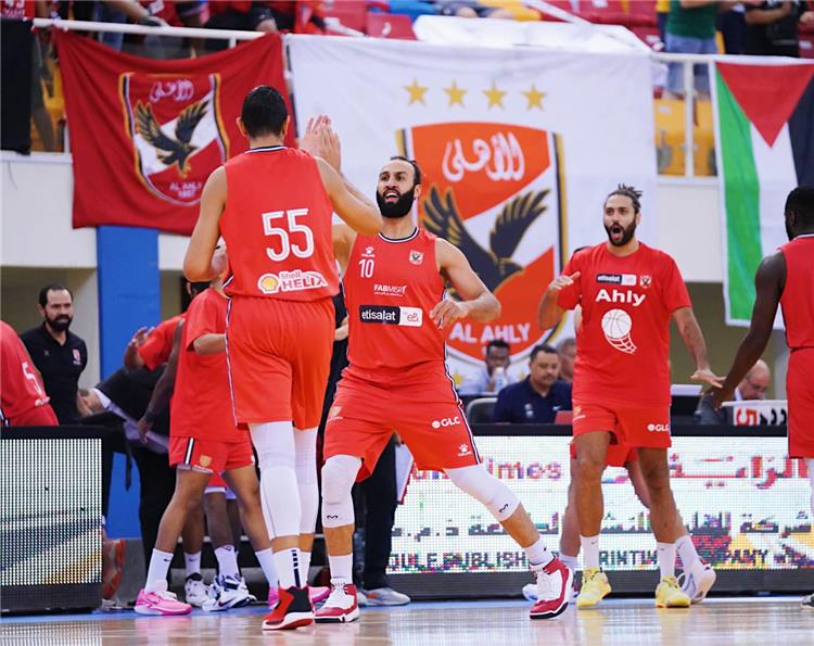 مباراة الاهلي في البطولة العربية لكرة السلة