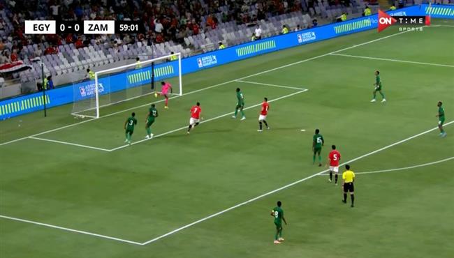 العارضة تحرم تريزيجية من تسجيل هدف امام زامبيا