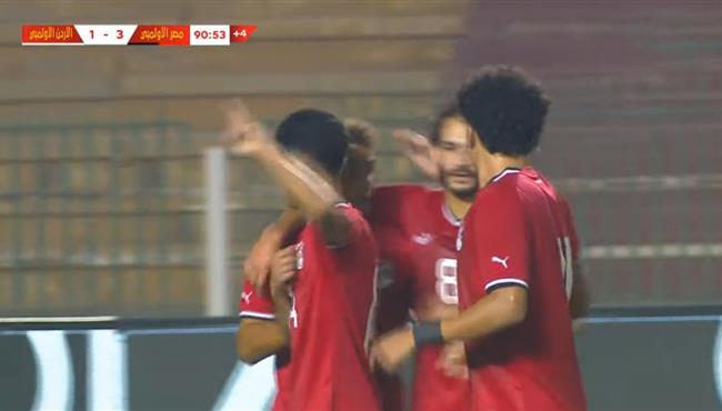 اهداف مباراة مصر والاردن الاوليمبي 3 1 مباراة ودية