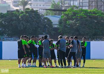 مران الزمالك أوسوريو يجتمع مع اللاعبين وراحة لـ شيكابالا