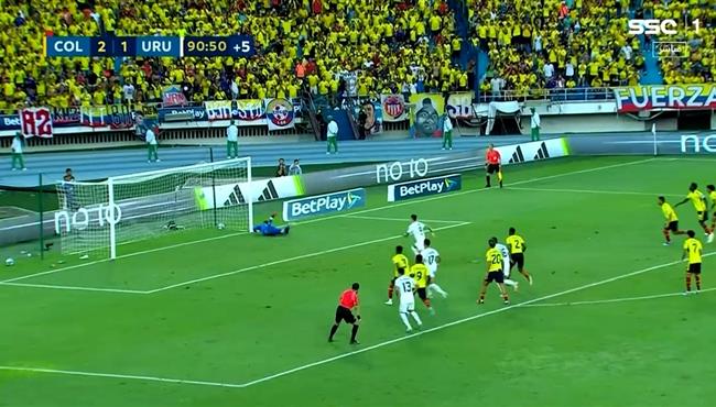 اهداف مباراة اوروجواي وكولومبيا 2 2 تصفيات كاس العالم